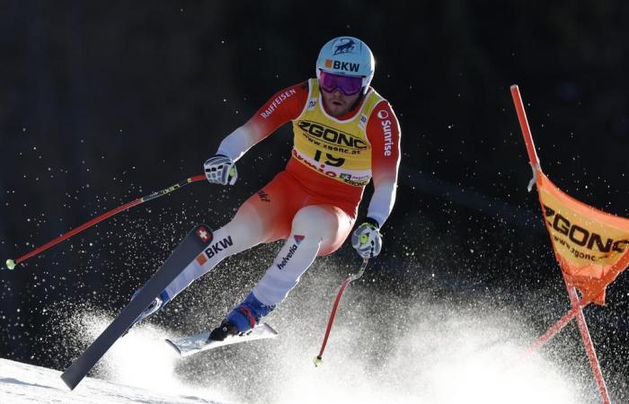 Esquí alpino: Monney gana Bormio en descenso por delante de von Allmen