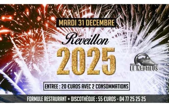 Descubra las fiestas de Nochevieja 2025 en Saint-Etienne.