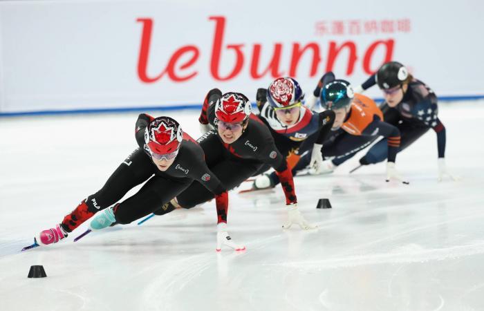 El sol de Châteauguay | Patinaje de velocidad: Danaé Blais gana su primera medalla de oro en solitario