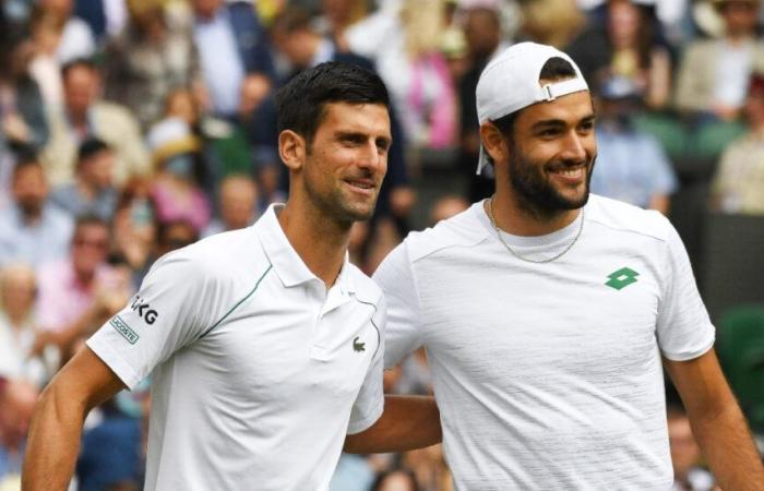 ATP > Berrettini compara a Sinner y Djokovic: “Lo que hace Jannik es lo que también hace Novak”