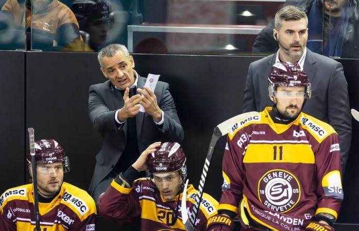 Hockey: Genève-Servette se separa de su entrenador Jan Cadieux