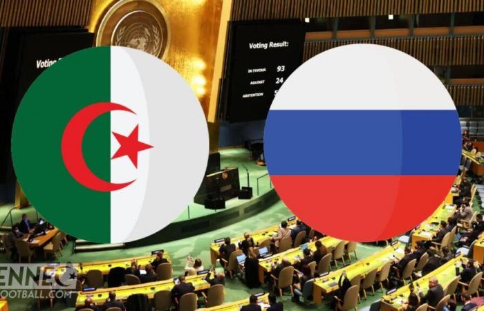 ¡Sancionada en Europa, Rusia jugará contra un país africano!