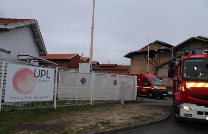 Cerca de Burdeos, un incendio afecta a la fábrica de Cerexagri, clasificado Seveso