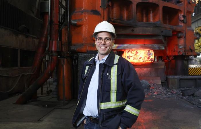 Homenaje a un empleado | Un líder modelo en las Forges de Sorel