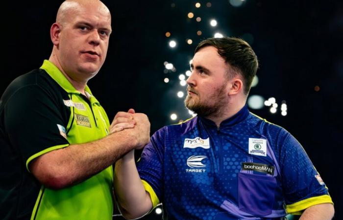 Michael van Gerwen y Luke Littler hacen que el final soñado sea perfecto