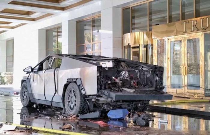 Explosión de Cybertruck frente a un hotel Trump en Las Vegas: esto es lo que las autoridades han descubierto hasta ahora