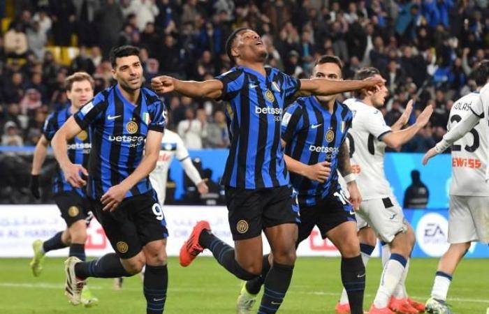 El Inter de Milán elimina al Atalanta Bérgamo en semifinales de la Supercopa de Italia