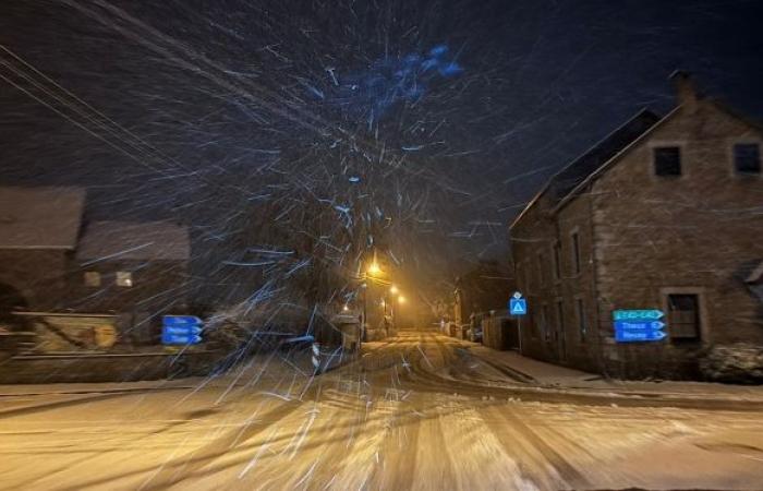 Parte de Bélgica cubierta de nieve: todavía se esperan algunos copos