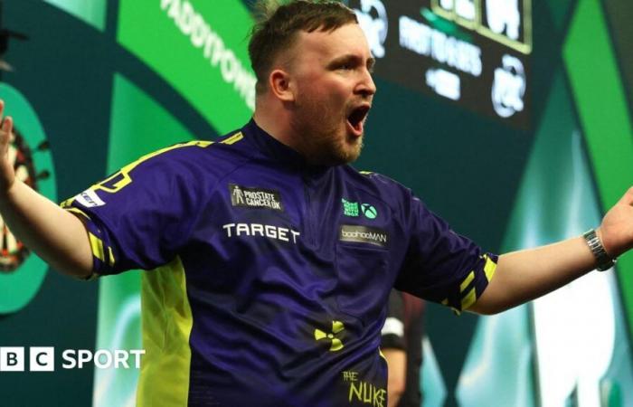 Luke Littler se enfrentará a Michael van Gerwen en la final del Campeonato Mundial de Dardos del PDC