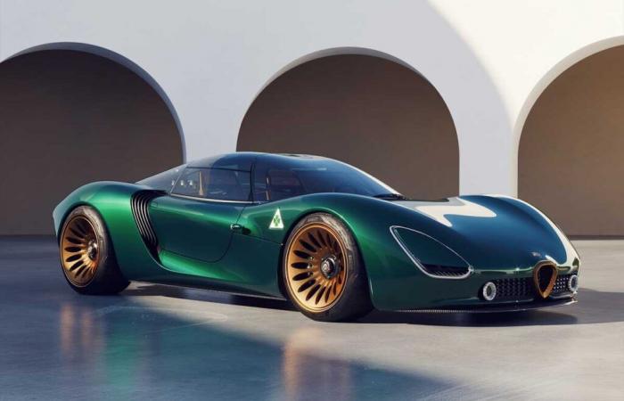 Alfa Romeo Stradale 33 / Visione: una nueva visión del superdeportivo