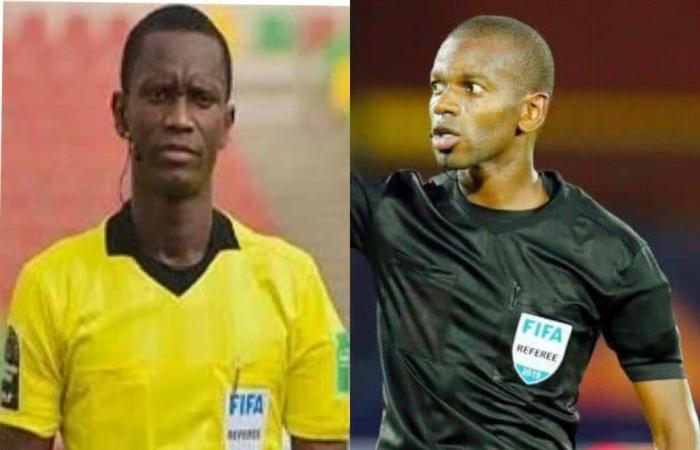 ADALBERT DIOUF E ISSA SY DE SENEGAL ENTRE LOS ÁRBITROS RETENIDOS