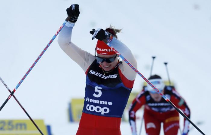 Tour de Ski: Nadine Fähndrich tiene un día perfecto