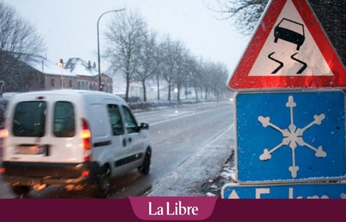 Cuidado en las carreteras: toda Bélgica en alerta amarilla por resbaladizo, el termómetro bajará a -6 grados este fin de semana