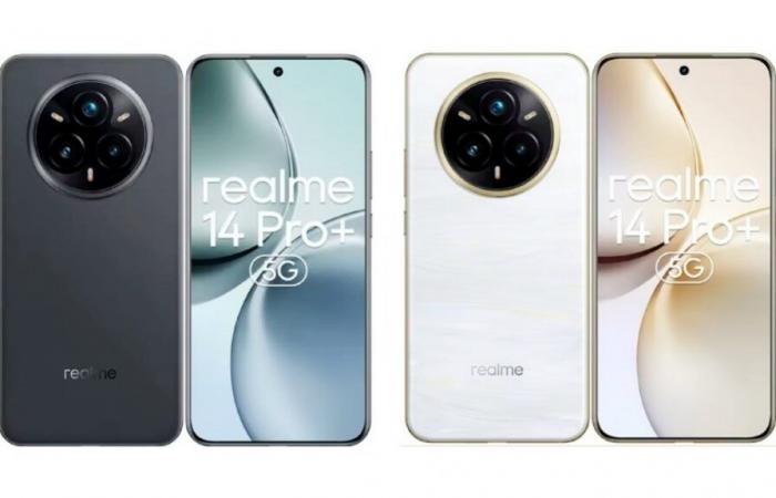 Las especificaciones de Realme 14 Pro+ se filtraron antes del lanzamiento