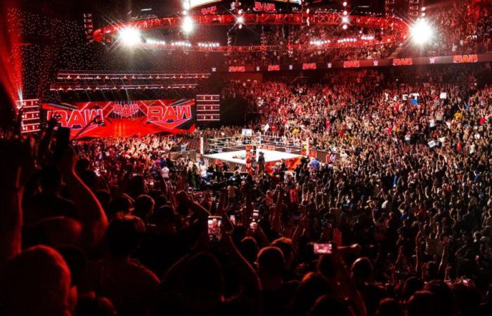 Así podría verse el ring de WWE RAW en Netflix