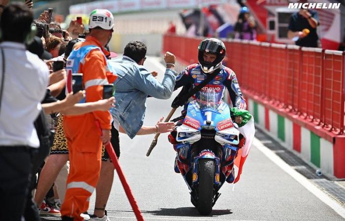 Pecco Bagnaia se perdió su cita con la historia