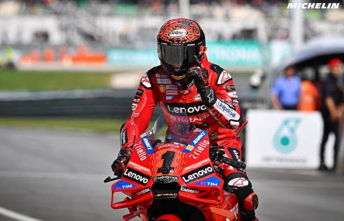 Pecco Bagnaia se perdió su cita con la historia