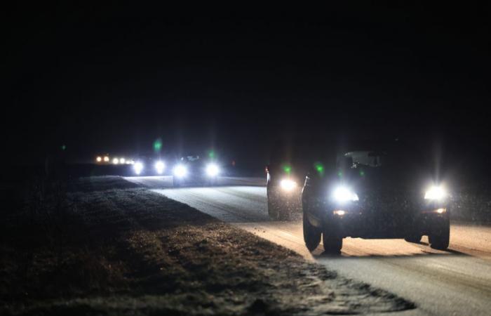 tres departamentos en alerta naranja por nieve y hielo