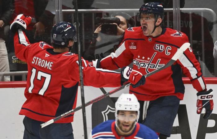 Sábado en la NHL | Los capitales vencieron a los Rangers 7-4