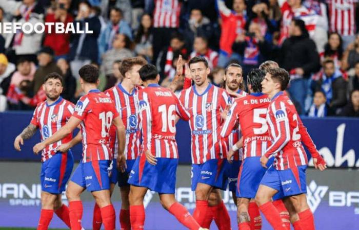 El Atleti pasa a octavos sufriendo en la Rosaleda