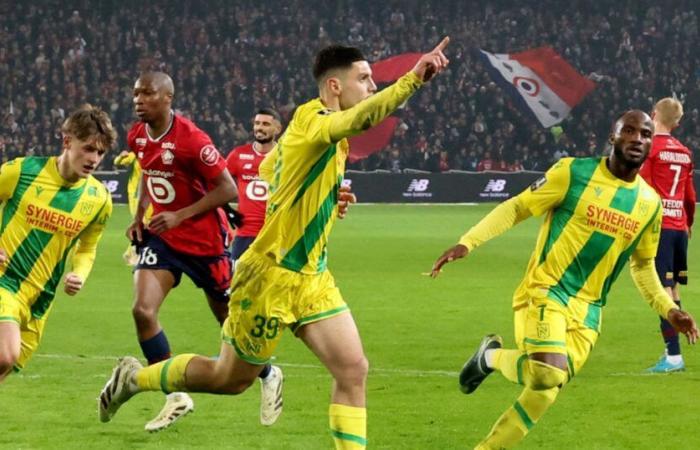 Ligue 1 – Sin energía, el Lille concede un molesto empate ante el Nantes