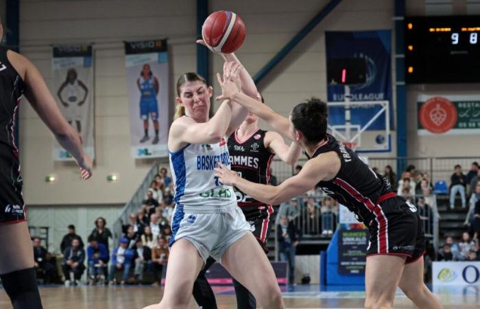 La ducha fría para el Basket Landes, derrotado al sonar la bocina por las Flammes Carolo