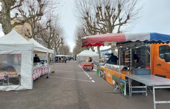 Montceau – El mercado de los sábados, víctima de una ola de frío, funciona peor, explicaciones