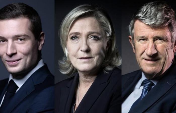 Marine Le Pen, Jordan Bardella, Philippe de Villiers… ¿Quiénes son las figuras políticas favoritas de los franceses?