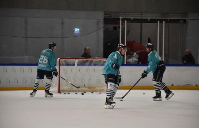 En imágenes: reviva el partido de hockey sobre hielo entre Neuilly-sur-Marne y Dunkerque, disputado en la pista de hielo de Dreux