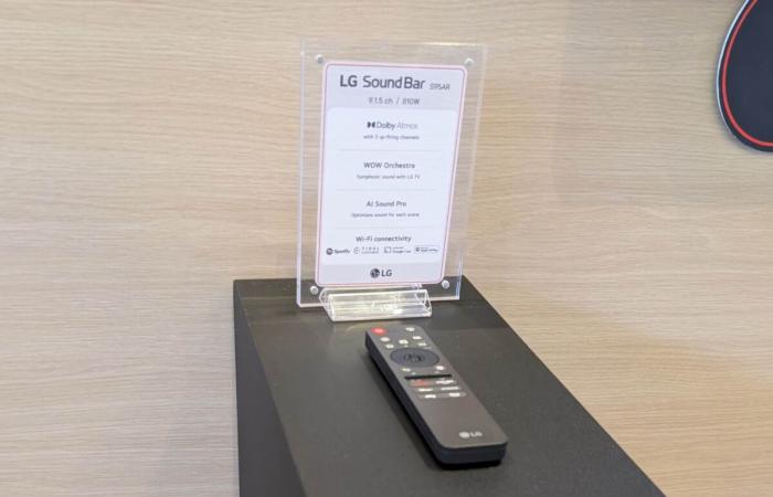 LG S95AR y S20A, dos nuevas barras de sonido para 2025