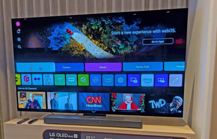 LG presenta sus nuevas series de televisores OLED C5, G5 y M5