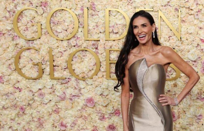 Demi Moore, coronada mejor actriz de comedia, por The Substance