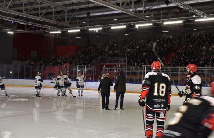 En imágenes: reviva el partido de hockey sobre hielo entre Neuilly-sur-Marne y Dunkerque, disputado en la pista de hielo de Dreux