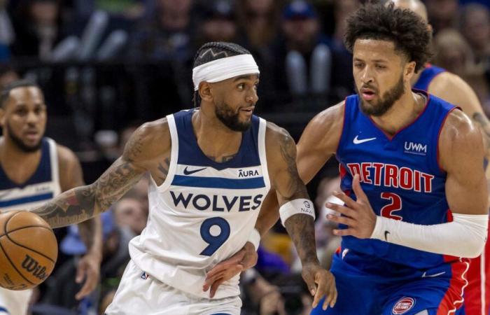 Alineaciones iniciales proyectadas, informe de lesiones para Timberwolves vs Pistons