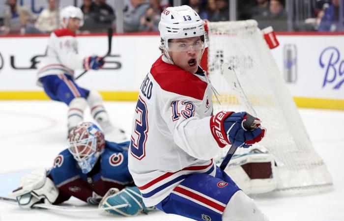 Cole Caufield es el máximo anotador de la NHL en el extranjero