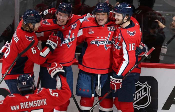 El gol número 872 de Ovechkin en la victoria de las Capitales