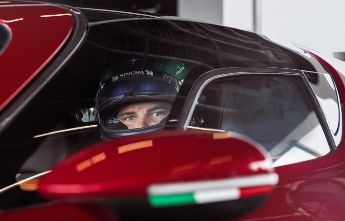 Antes de poner rumbo a Mercedes, Valterri Bottas prueba el Alfa Romeo 33