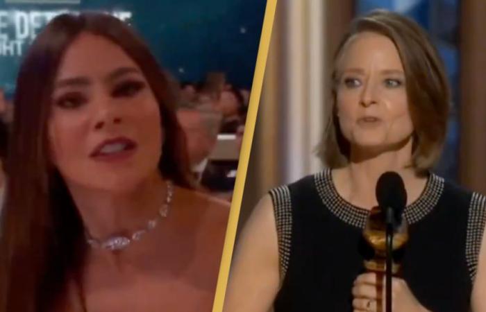 Los espectadores se sorprenden por la reacción de Sofía Vergara al perder el Globo de Oro ante Jodie Foster – Noticias