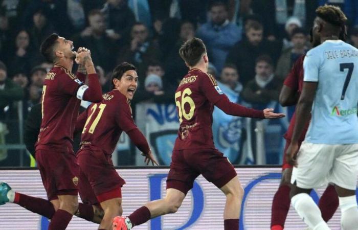 La AS Roma regresa al Derby della Capitale ante la Lazio