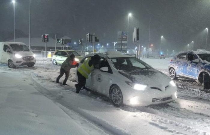 Europa. Aeropuertos afectados en Inglaterra y Alemania por nevadas