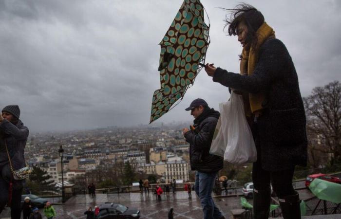 21 departamentos, incluidos los de Île-de-France, puestos en vigilancia naranja por riesgo de vientos violentos el lunes