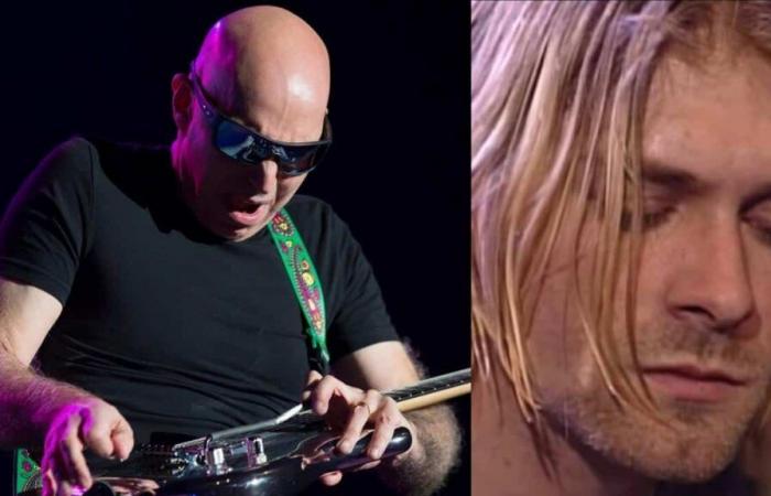 “Kurt Cobain era un gran guitarrista”, dice Joe Satriani