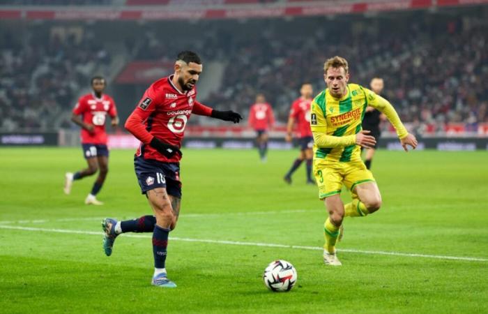 Atrapado por Nantes, Lille se pierde el podio – Ligue 1 – J16 – Lille-Nantes (1-1)