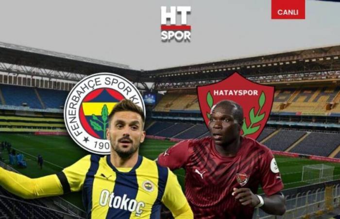 Partido Fenerbahçe-Hatayspor TRANSMISIÓN EN VIVO – Noticias Atakaş Hatayspor