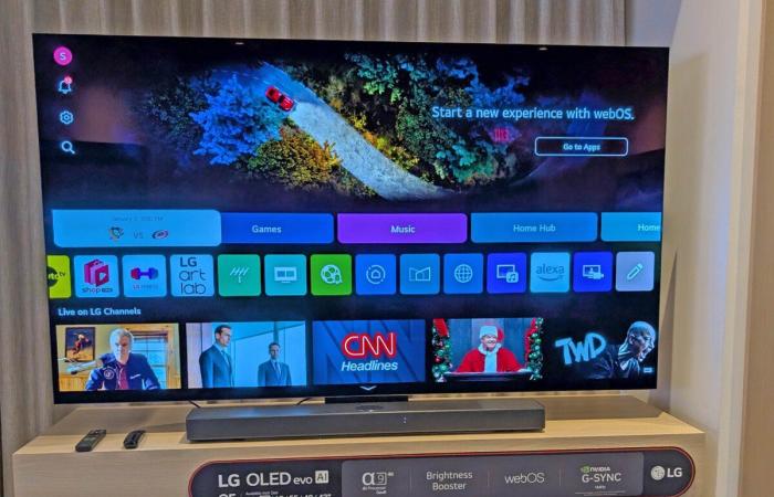 LG presenta sus nuevas series de televisores OLED C5, G5 y M5