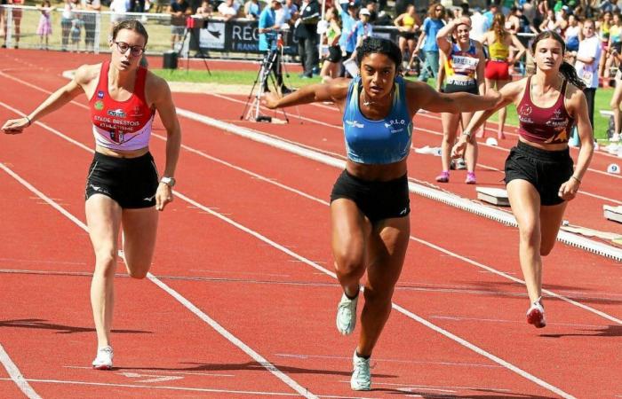 “Puedo progresar en las salidas”, la aspirante a subcampeona francesa de 60 metros, Diamantis De Min, inicia su temporada en Saint-Brieuc