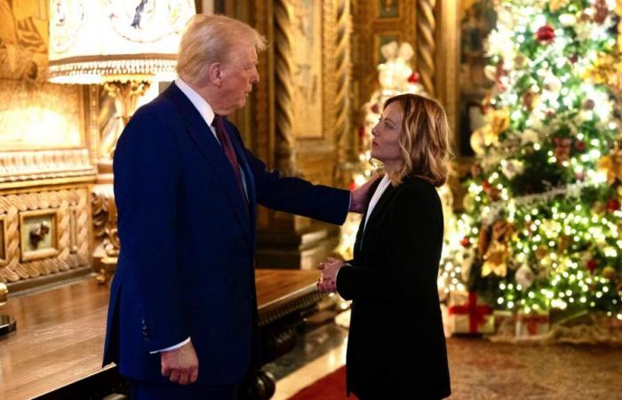 Giorgia Meloni realizó una visita sorpresa (y muy política) a Donald Trump en su residencia de Mar-a-Lago