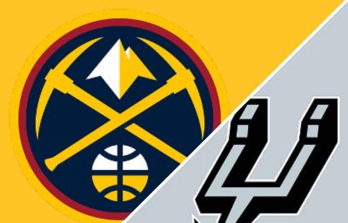 Nuggets 122-111 Spurs (4 de enero de 2025) Resumen del juego