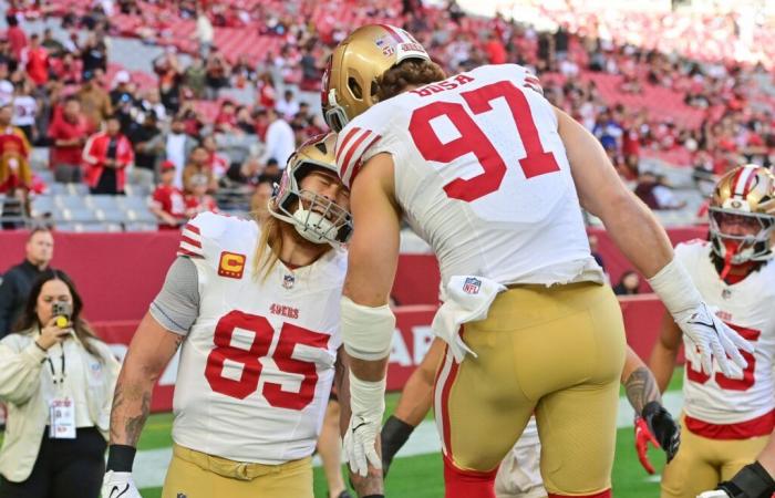 Los Cardinals sufren un revés contra los 49ers cuando el WR Michael Wilson queda fuera.