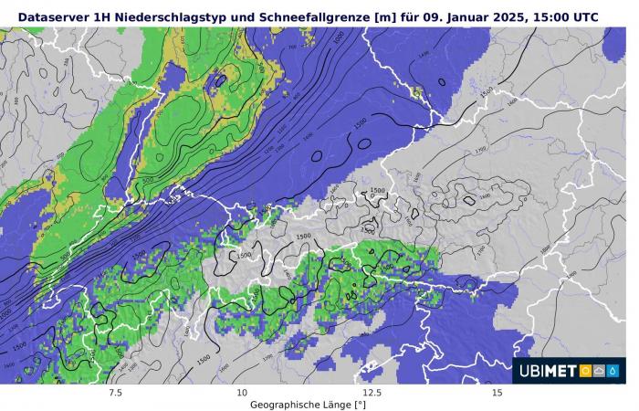 Semana perturbada por delante (6 de enero de 2025)